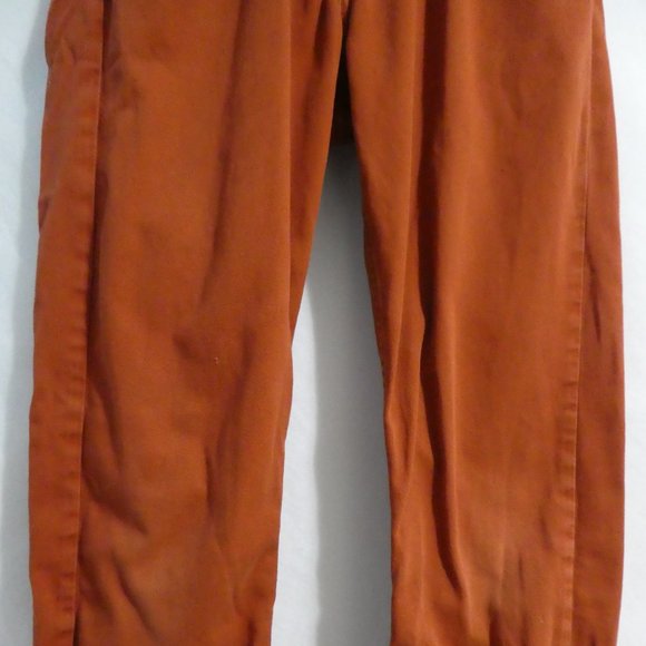 H&M Slim Fit, 11-12 years rusty / orange denim, GUC - Picture 7 of 15